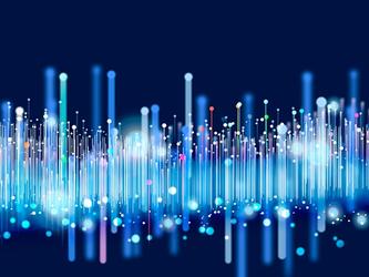 Data analysis abstract image